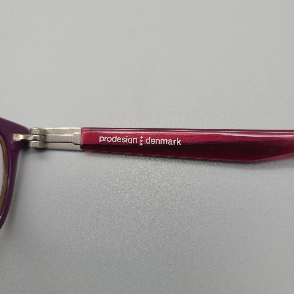 ProDesign Denmark 1771-1 c.5024 Eyeglass Frames Burgundy Purple 50-16-140 Japan